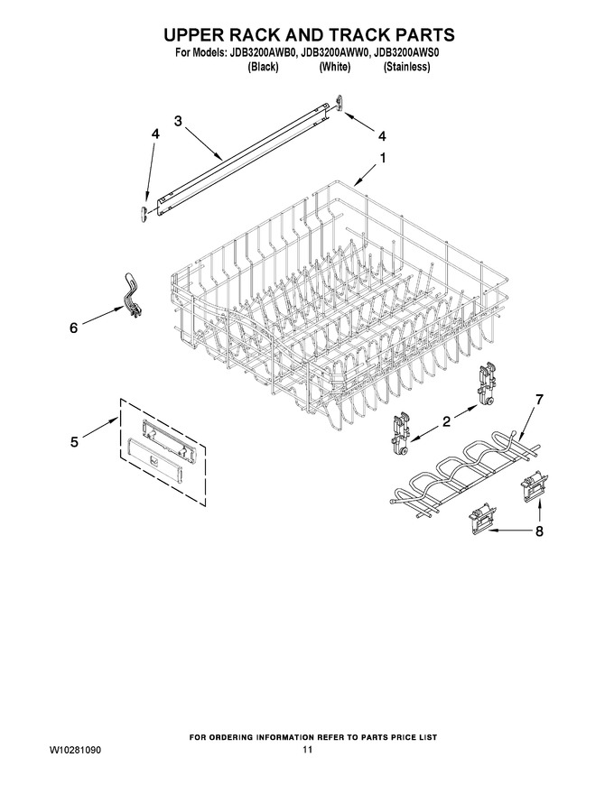 Diagram for JDB3200AWW0