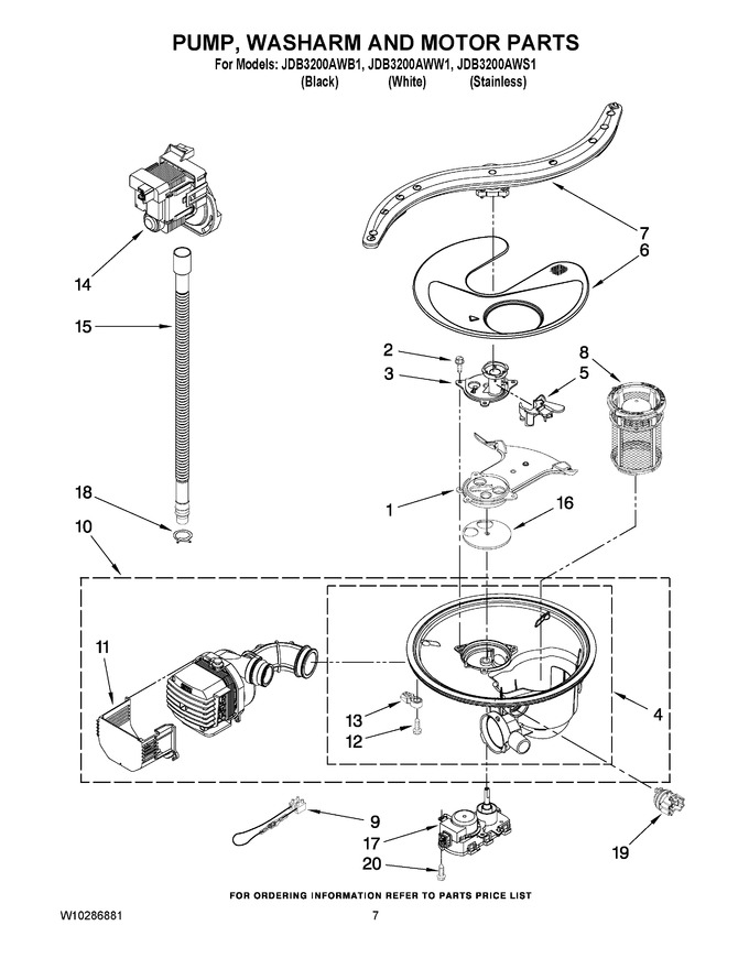 Diagram for JDB3200AWB1