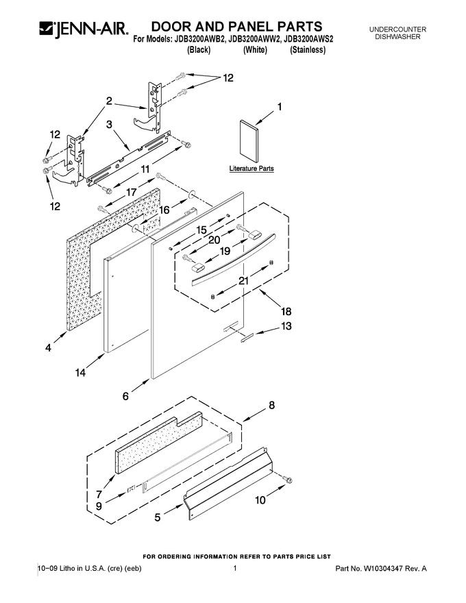 Diagram for JDB3200AWW2