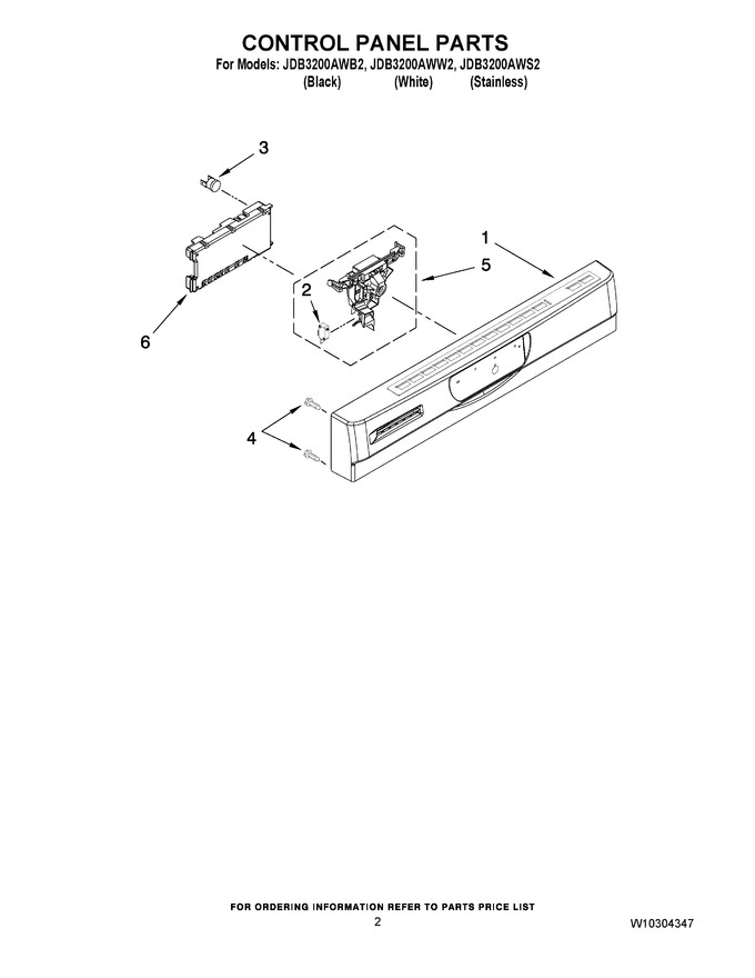 Diagram for JDB3200AWS2