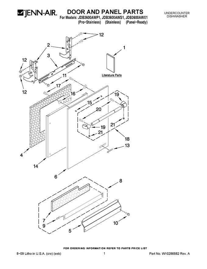 Diagram for JDB3600AWS1