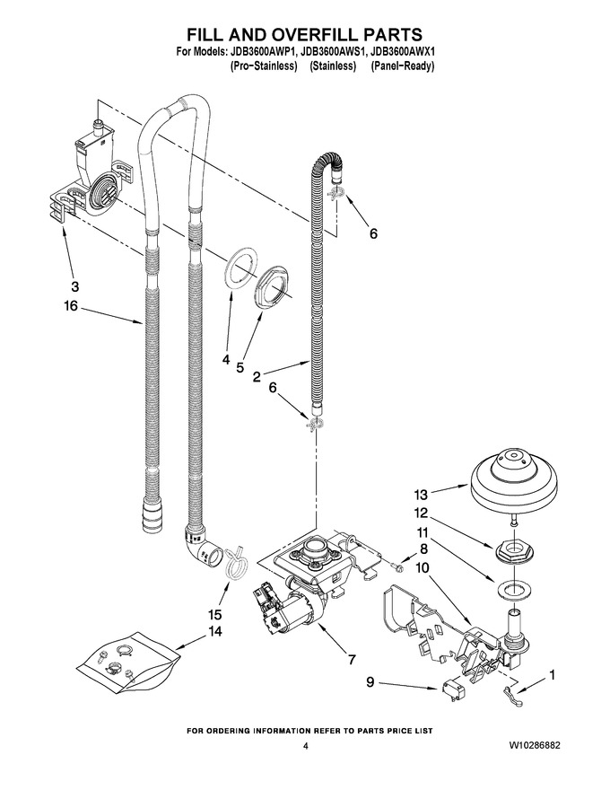 Diagram for JDB3600AWS1