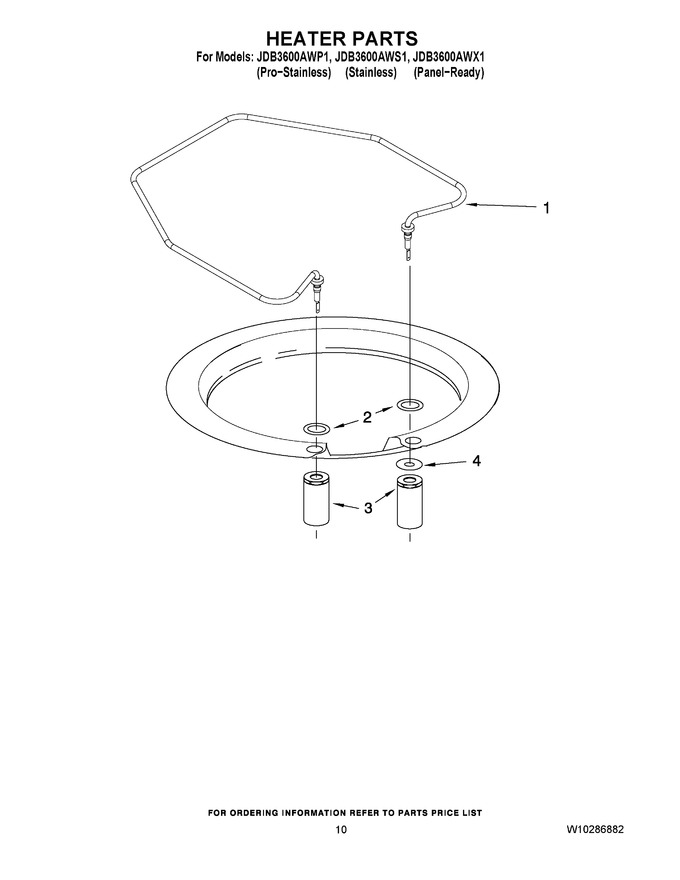 Diagram for JDB3600AWP1
