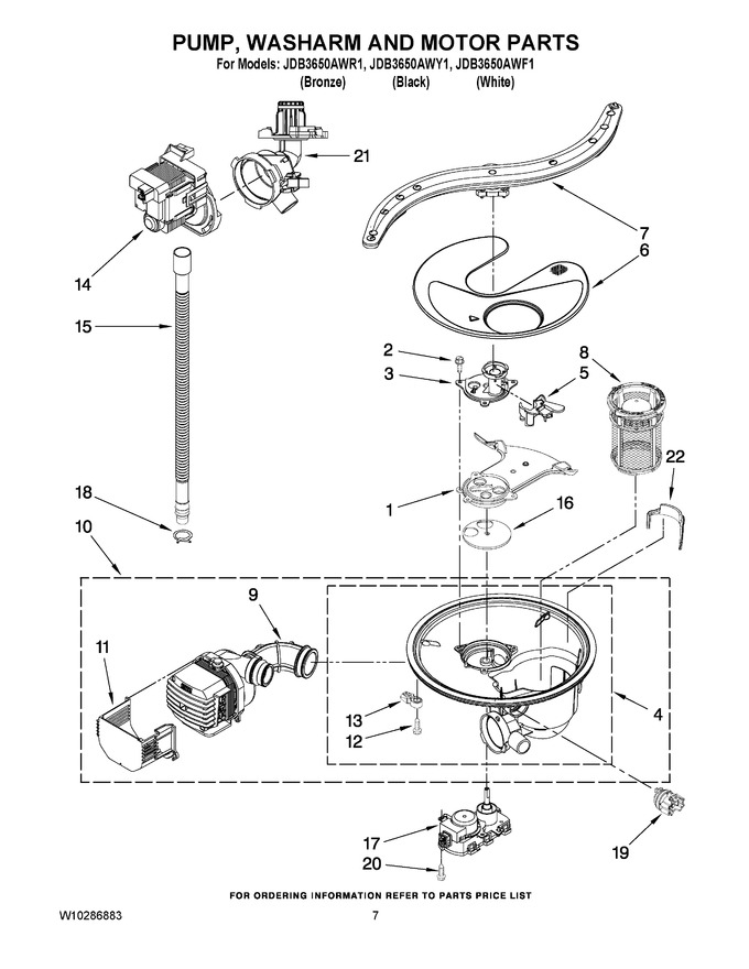 Diagram for JDB3650AWR1