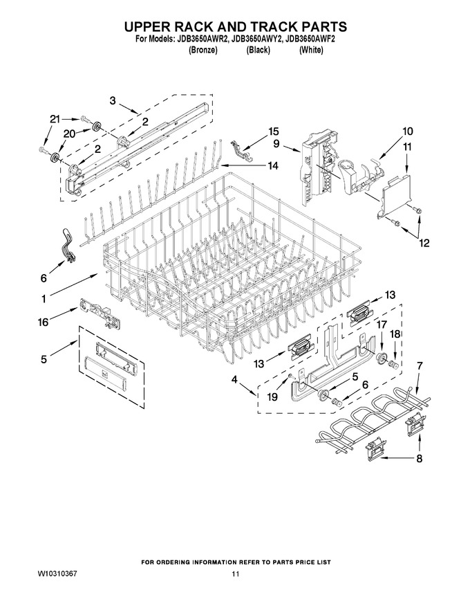 Diagram for JDB3650AWF2