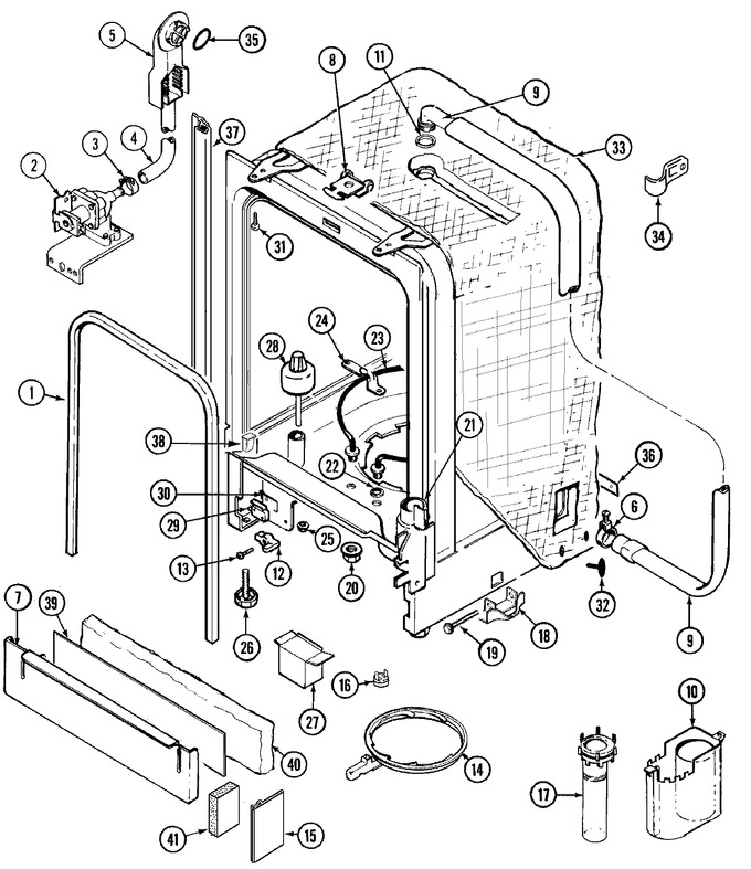 Diagram for MDB7100AWS