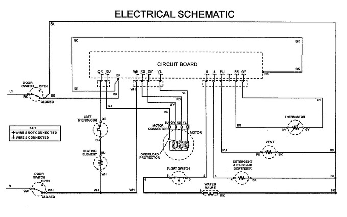 Diagram for JDB3910AWW