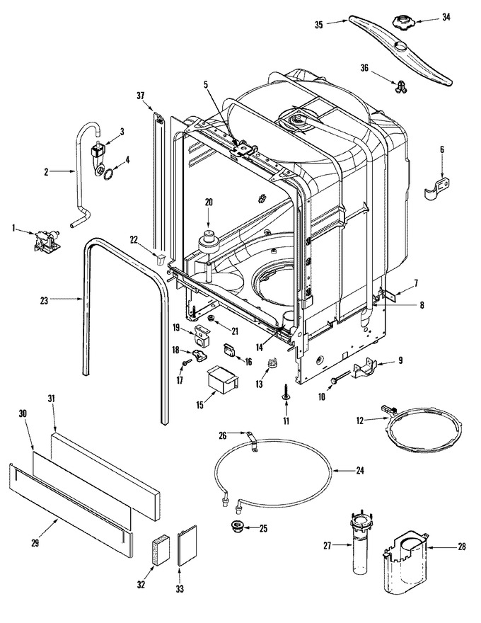 Diagram for JDB7900AWB