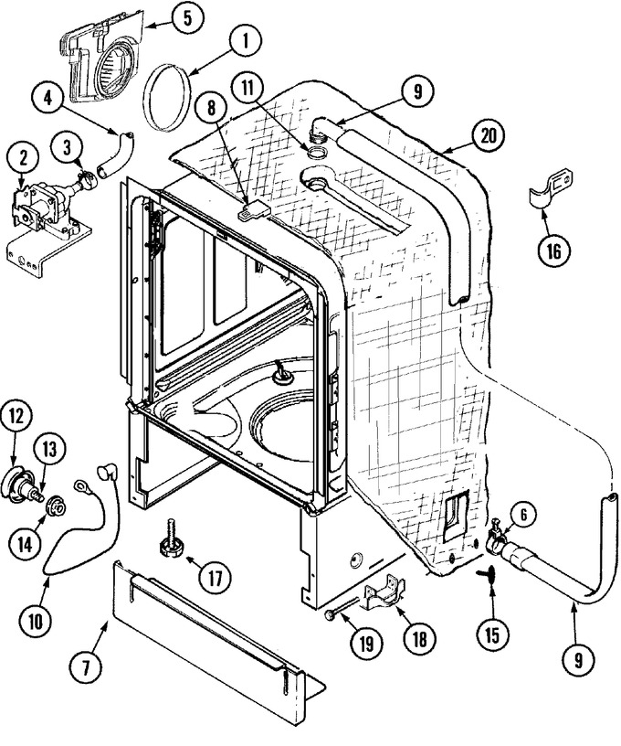 Diagram for JDB7910AWB