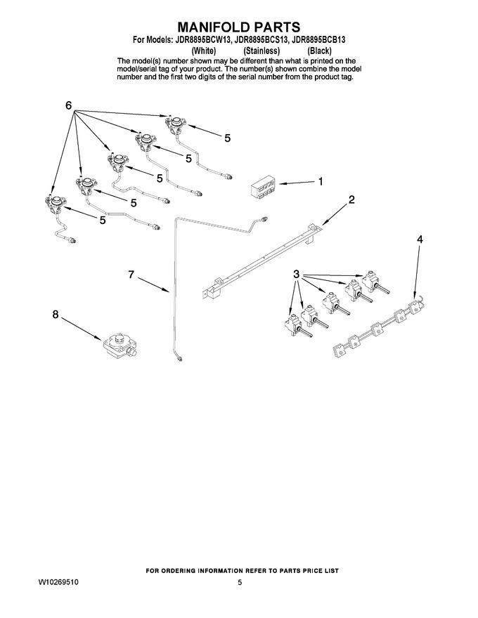 Diagram for JDR8895BCW13