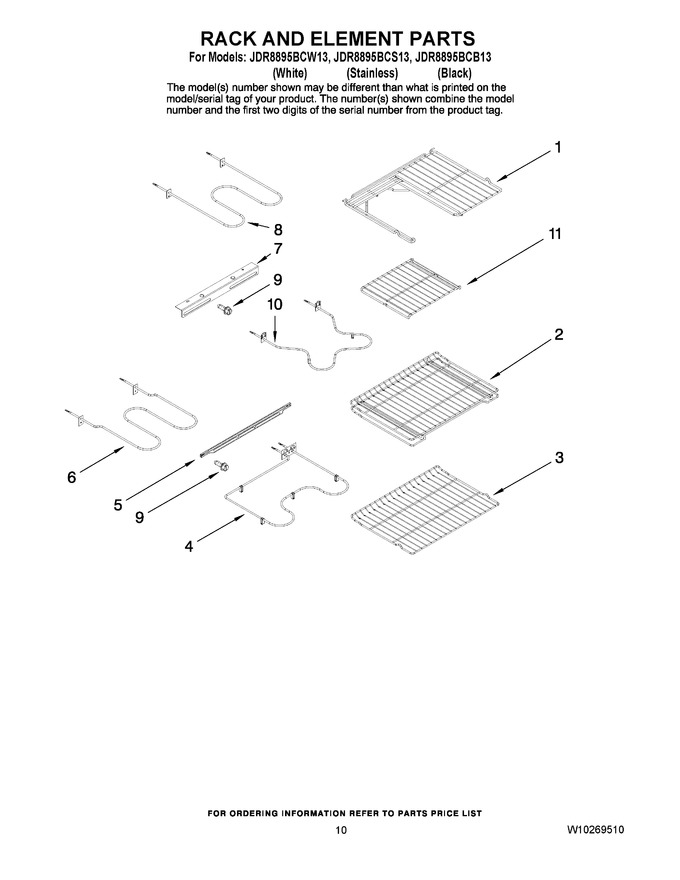 Diagram for JDR8895BCW13