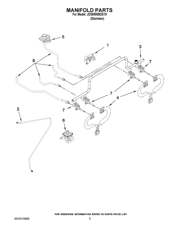 Diagram for JDS8850BDS19
