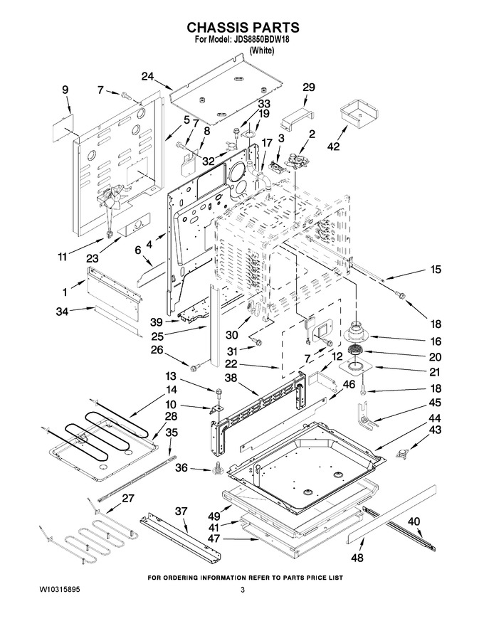 Diagram for JDS8850BDW18