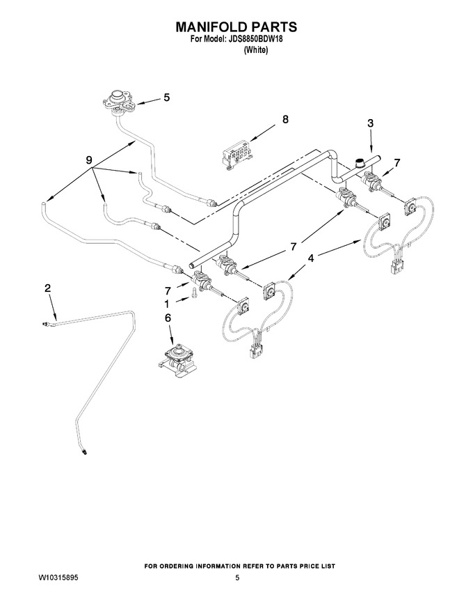 Diagram for JDS8850BDW18
