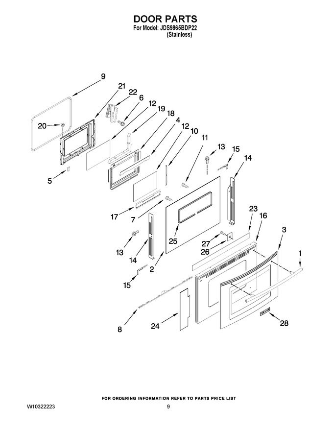 Diagram for JDS9865BDP22