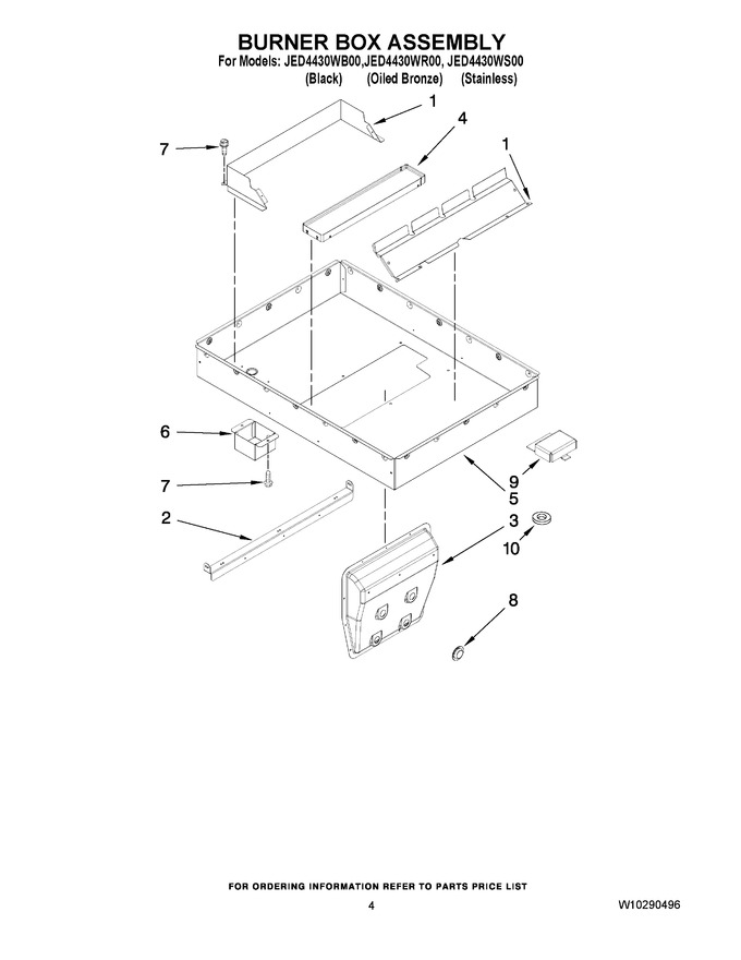 Diagram for JED4430WB00