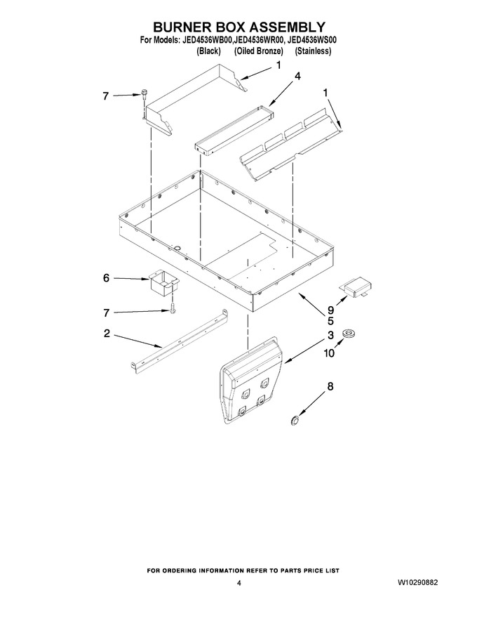 Diagram for JED4536WB00
