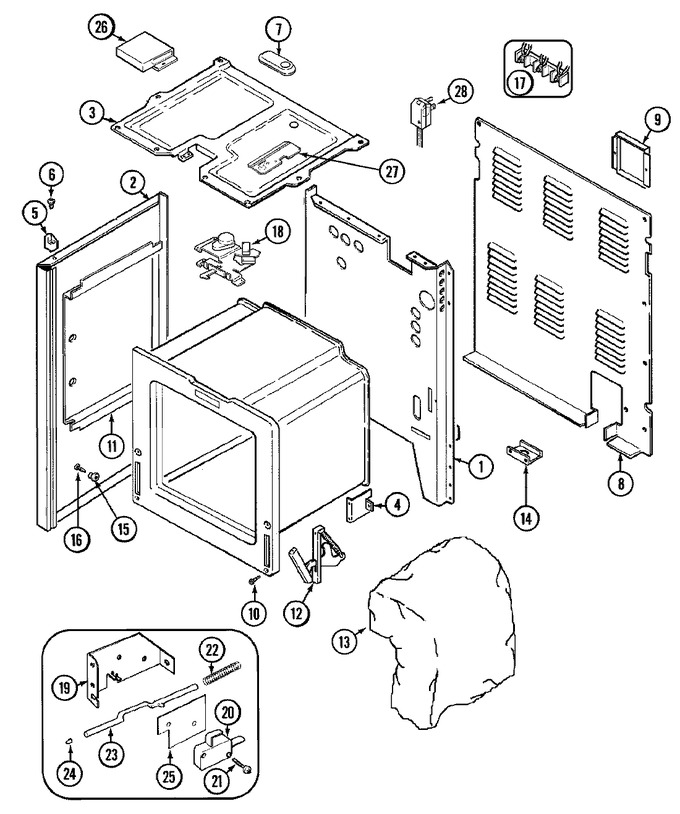 Diagram for JER8550ACW