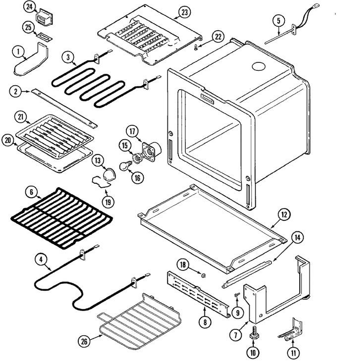 Diagram for JER8750ACW