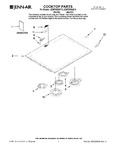 Diagram for 01 - Cooktop Parts