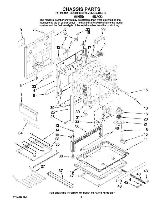 Diagram for JES8750BAF16