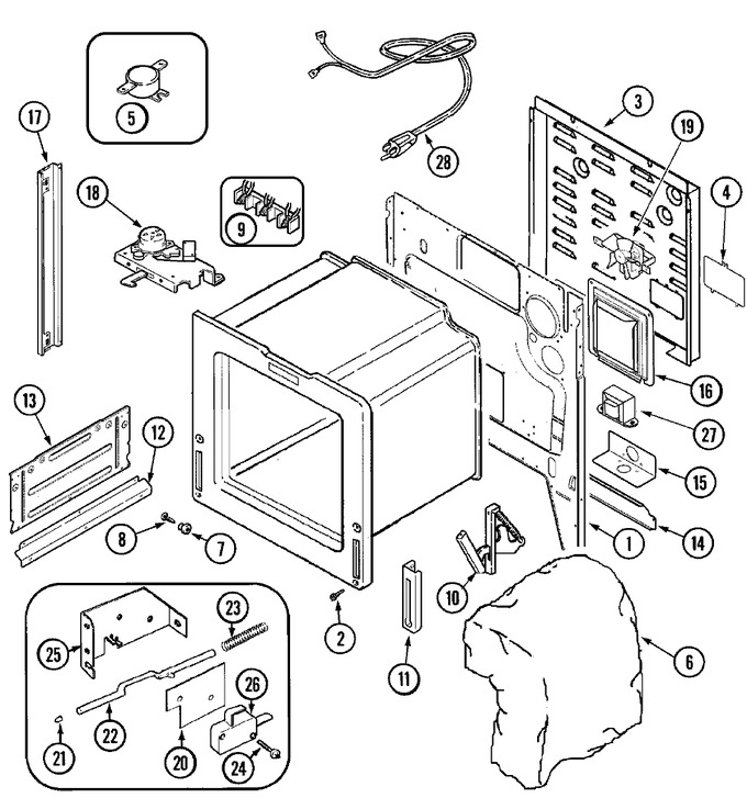 Diagram for JES8850ACW