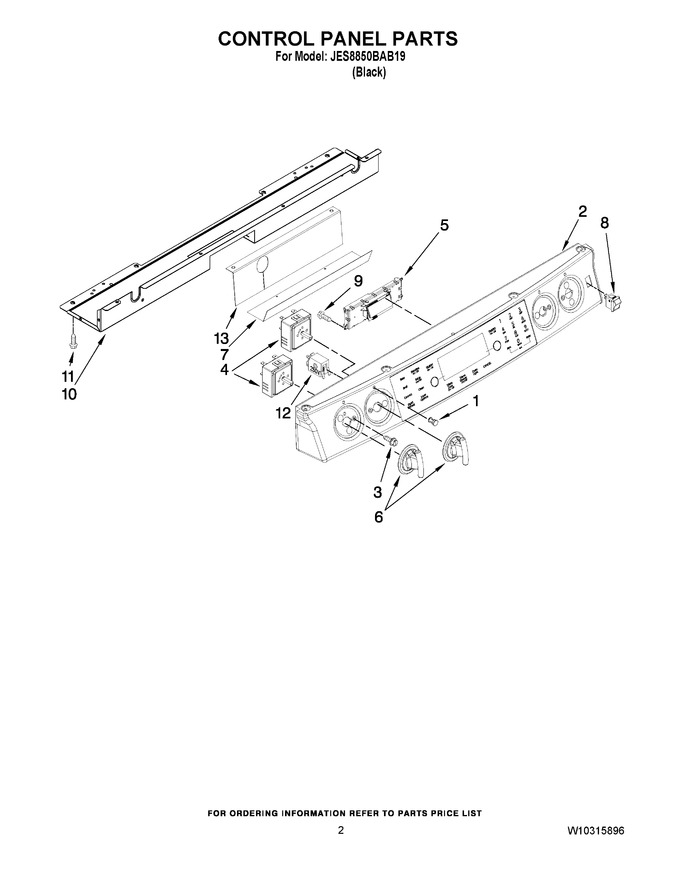 Diagram for JES8850BAB19