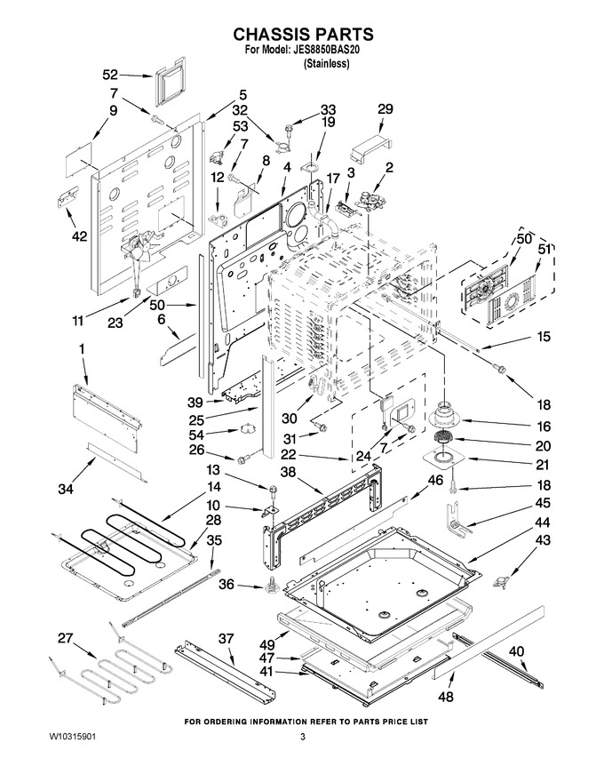 Diagram for JES8850BAS20