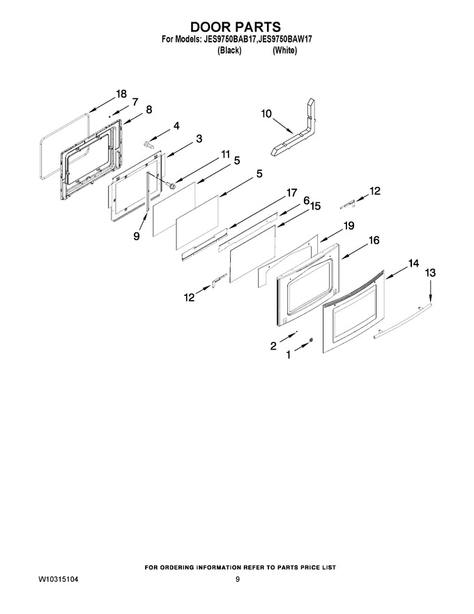 Diagram for JES9750BAW17