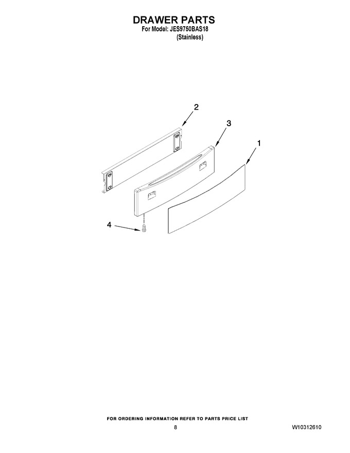 Diagram for JES9750BAS18