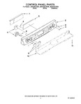 Diagram for 02 - Control Panel Parts