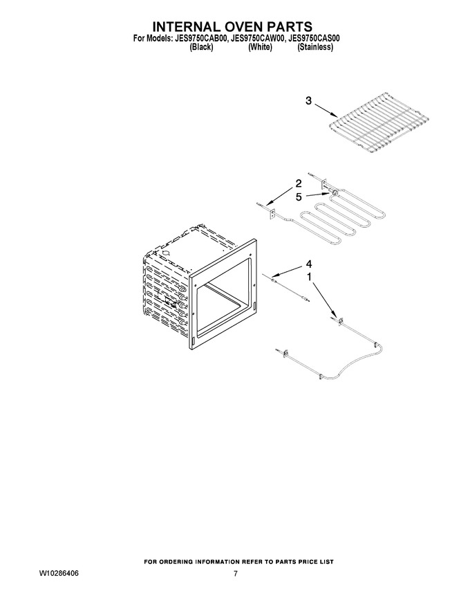 Diagram for JES9750CAW00