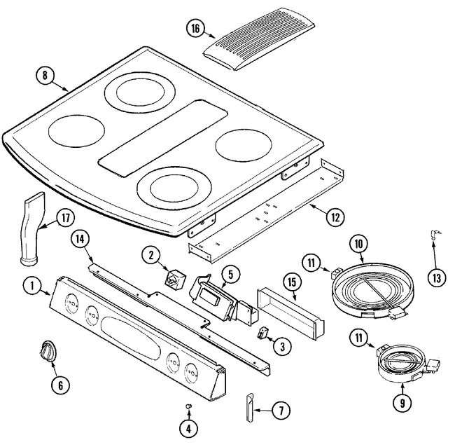 Diagram for JES9800AAQ