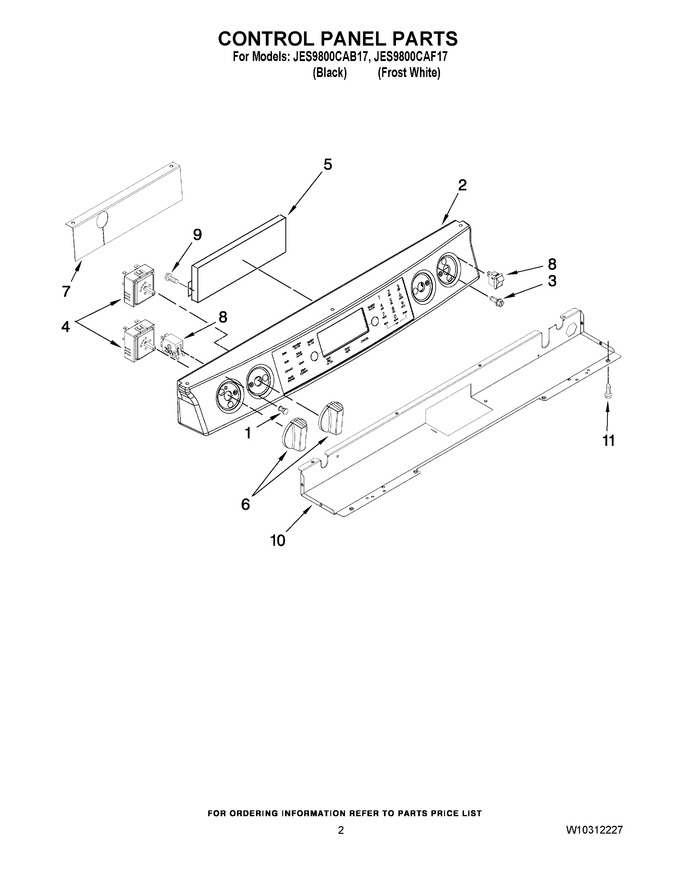Diagram for JES9800CAF17