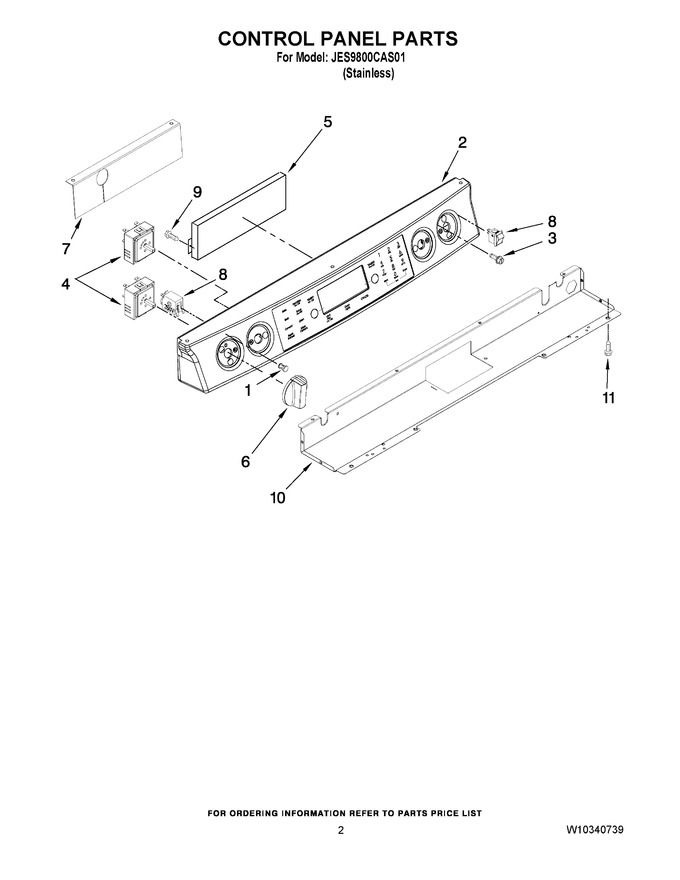 Diagram for JES9800CAS01