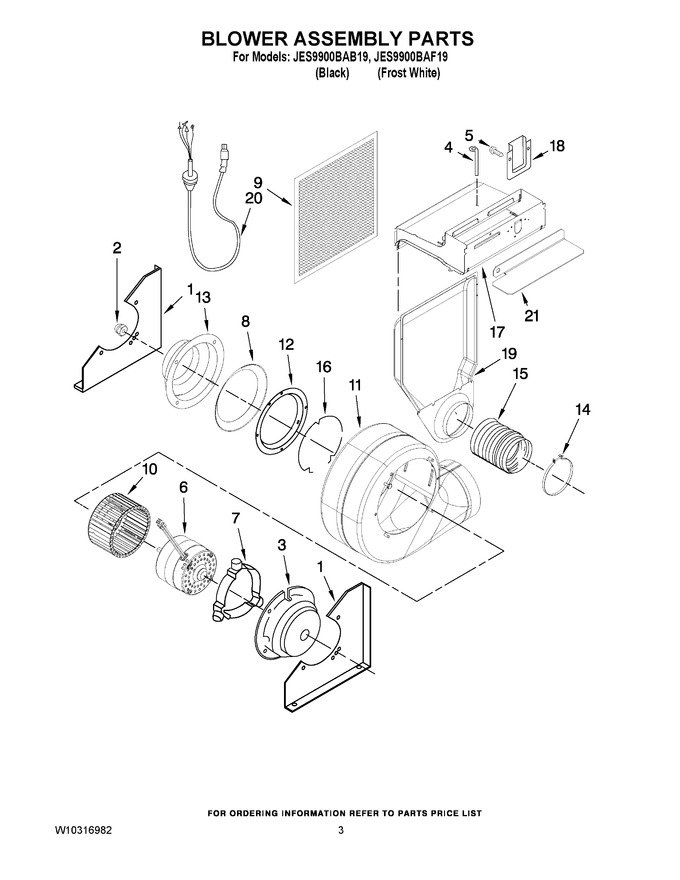 Diagram for JES9900BAF19