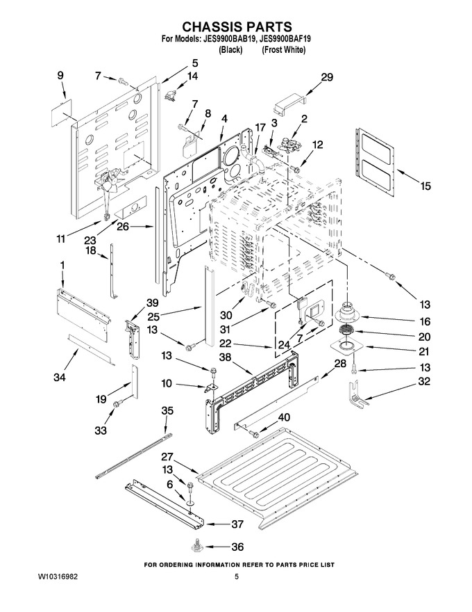 Diagram for JES9900BAF19