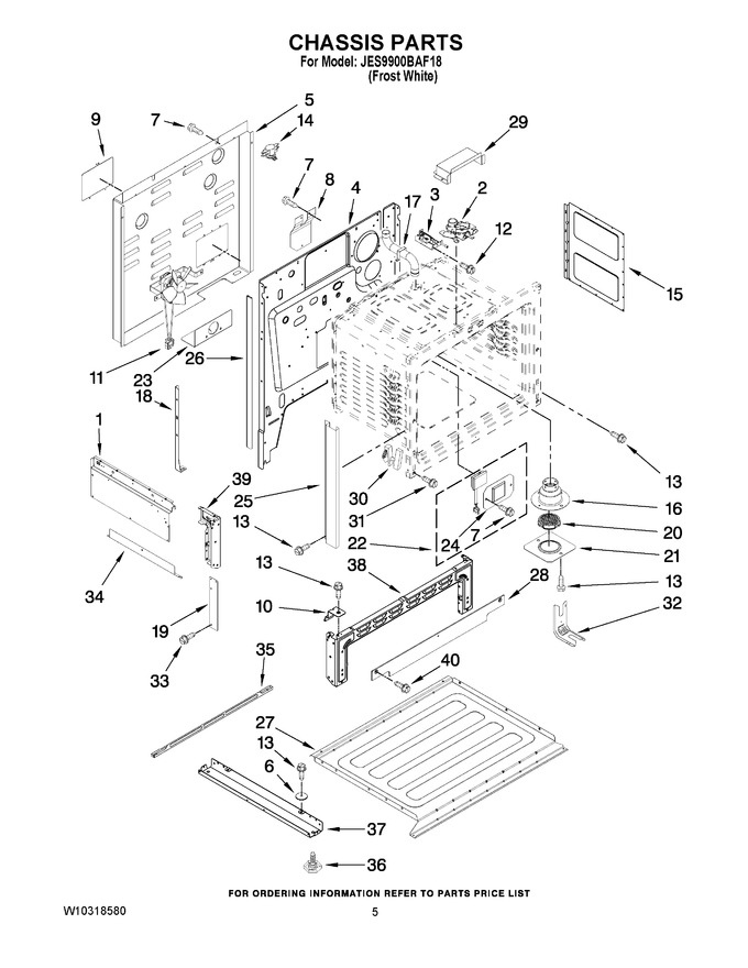 Diagram for JES9900BAF18