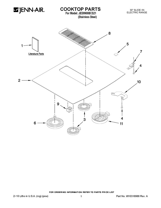 Diagram for JES9900BCS21