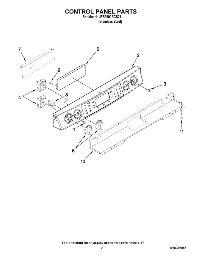 Diagram for JES9900BCS21
