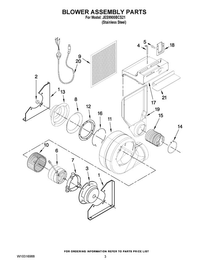 Diagram for JES9900BCS21