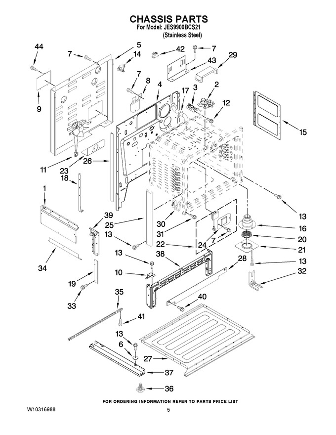 Diagram for JES9900BCS21