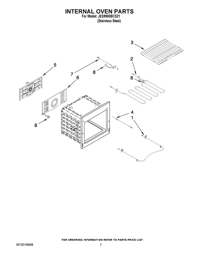 Diagram for JES9900BCS21