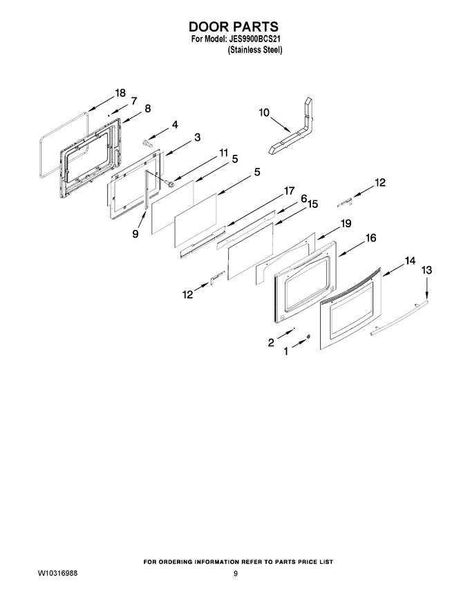 Diagram for JES9900BCS21