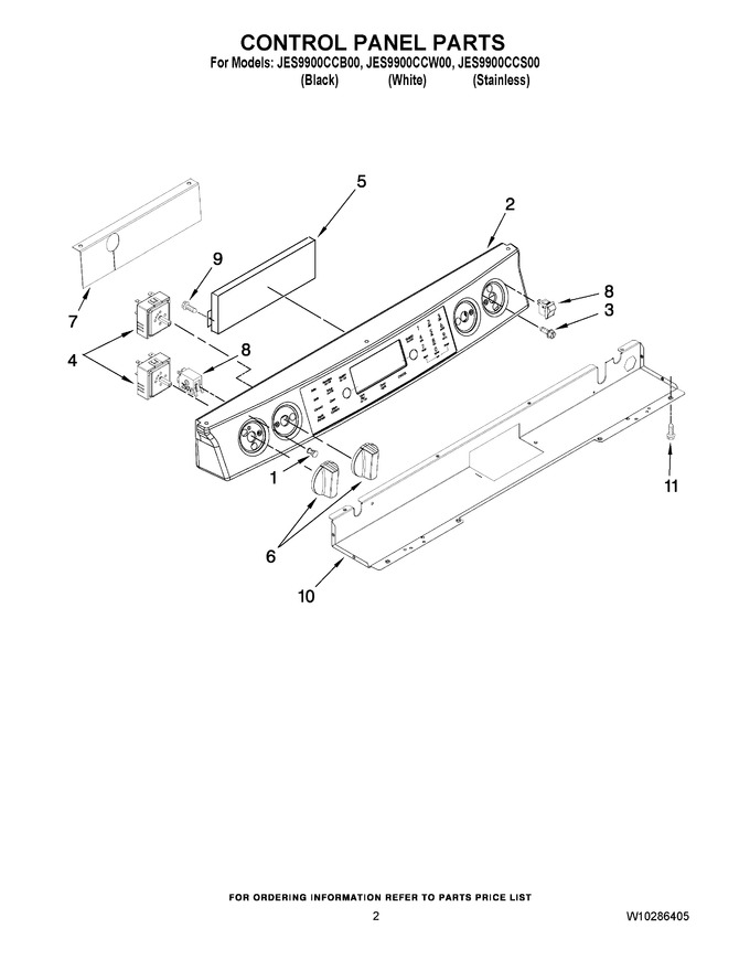 Diagram for JES9900CCW00