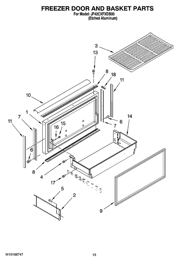 Diagram for JF42CXFXDB00