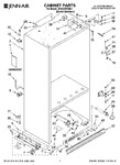 Diagram for 01 - Cabinet Parts