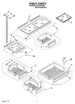 Diagram for 06 - Shelf Parts