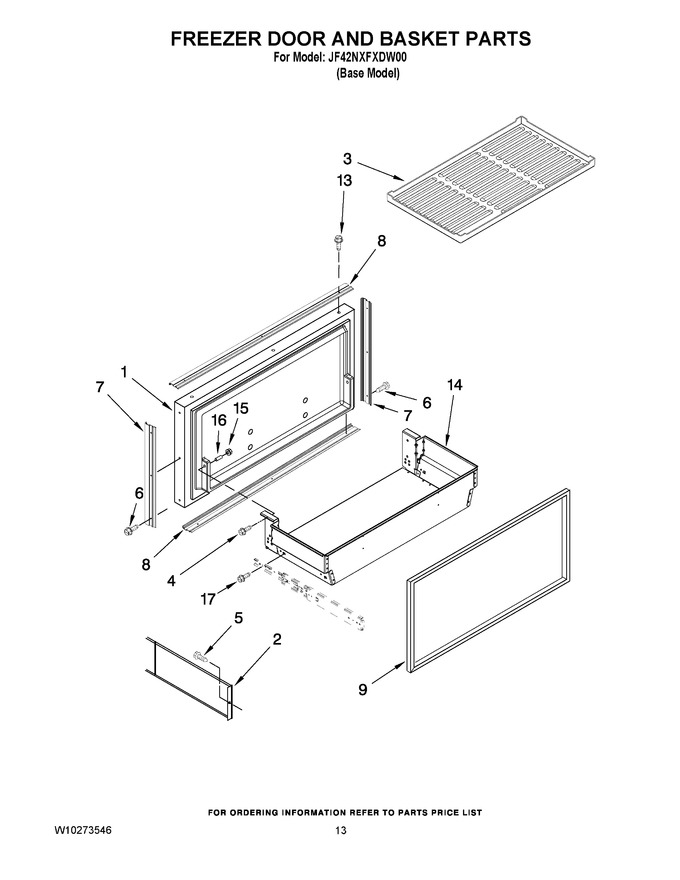 Diagram for JF42NXFXDW00