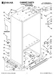 Diagram for 01 - Cabinet Parts